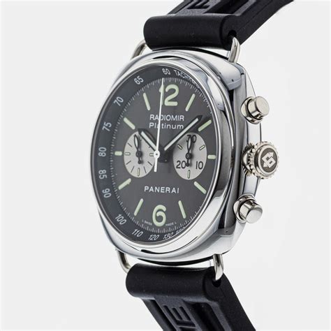 panerai 218|Panerai Radiomir Platinum Chronograph Wempe Limited Edition .